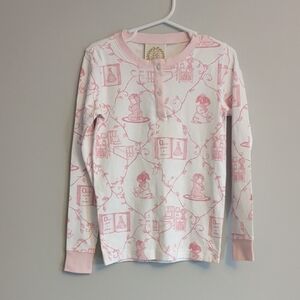 NWT TBBC The Beaufort Bonnet Company Pima Cotton Storytime Proper Pajama Top 6